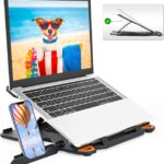 TopMate Swivel Laptop Riser, Laptop Stand for 10-17" Laptop/Macbook