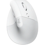 Logitech Lift Vertical Ergonomic Mouse, Wireless, Bluetooth or Logi Bolt USB receiver, Quiet clicks