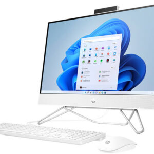 HP AIO 24-CR00259NY INTEL CORE i7-1355U 8GB RAM 512GB SSD 23.8" FHD WINDOWS 11 PRO WHITE COLOR BRAND NEW